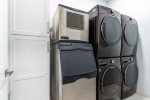 Main Floor - Laundry Room - Double Washer & Dryer / Ice Maker
